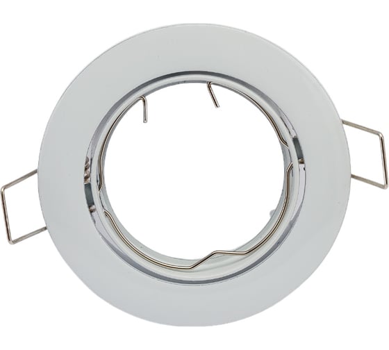 Встраиваемый поворотный спот POWERLIGHT GU5,3x50W Белый, алюм.литье 6028/1-4WH