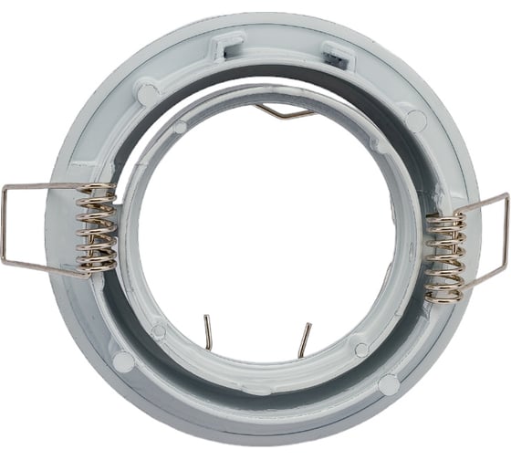 Встраиваемый поворотный спот POWERLIGHT GU5,3x50W Белый, алюм.литье 6028/1-4WH