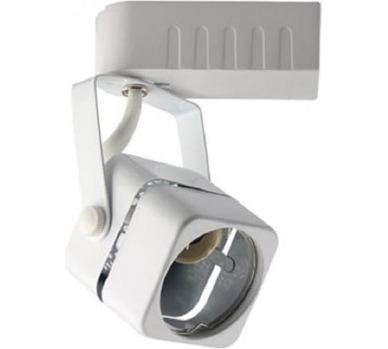 Трековый светильник под лампочку HOROZ ELECTRIC GU10 MR16 Мах 50W RABAT Белый 220-240V 115-002-0001 HRZ33002824