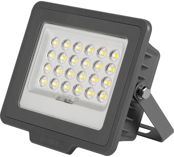 Светодиодный прожектор Jazzway PFL SOLAR 50 6500К IP65 ДО с солнечной панелью и пультом в комплекте 5044395 1