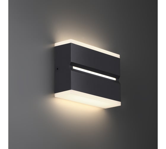 Ландшафтный светильник NOVOTECH светодиодный настенный LED 12W STRAI 359196