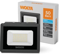 Светодиодный прожектор Wolta 5700K, Холодный свет, 50Вт, светодиоды SMD, IP65, цвет серый WFL-50W/06