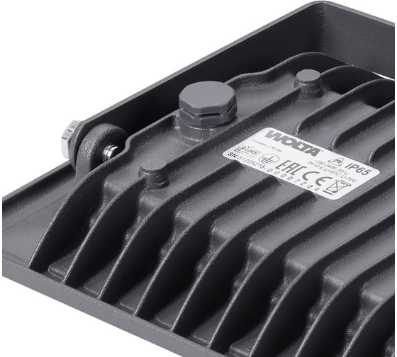 Светодиодный прожектор Wolta 5700K, 50 W SMD, IP 65, цвет серый, слим WFL-50W/06 3