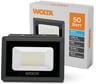Светодиодный прожектор Wolta 5700K, Холодный свет, 50Вт, светодиоды SMD, IP65, цвет серый WFL-50W/06