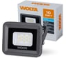 Светодиодный прожектор Wolta 5700K, 10 W SMD, IP 65,цвет серый, слим WFL-10W\/06 WFL-10W/06