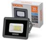 Светодиодный прожектор Wolta 5700K, холодный белый свет, 20Вт SMD, IP 65, IK08, WFL-20W/06