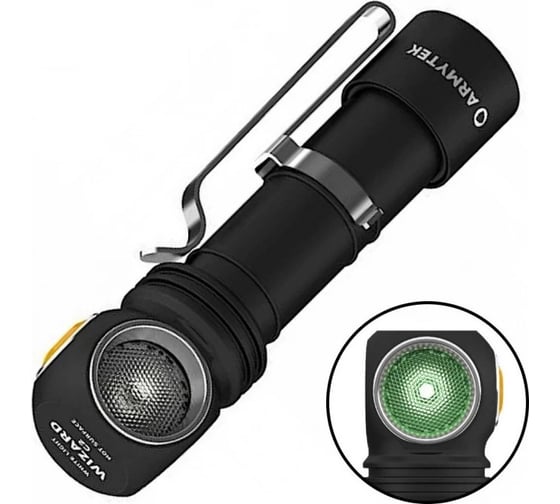 Фонарь Armytek Wizard C2 WG Magnet USB Белый F09201C