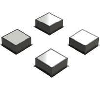 Светильник Fotonica грильято домино 100x100 X4 4000K FD-4-90-40-4000-BL-O