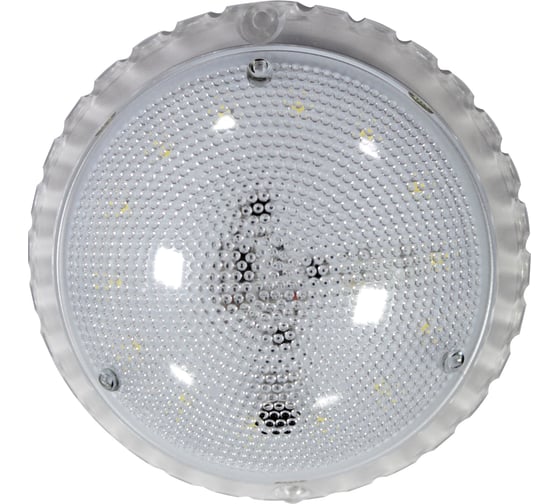 Светодиодный светильник ЭЛЕТЕХ Сенсора LED d133, 7Вт, 840Лм, 6500К IP50 с датч. ИУ 1030450337