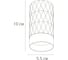 Точечный накладной светильник ARTE LAMP fang A5658PL-1WH 2