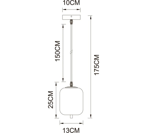 Подвесной светильник freddie ARTE LAMP A2234SP-1PB
