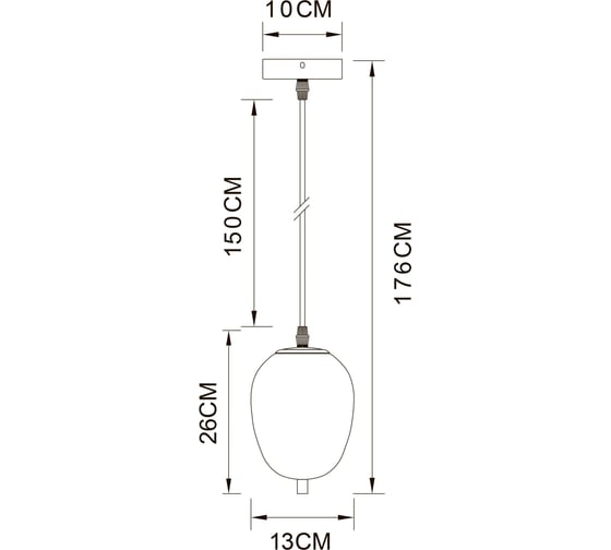 Подвесной светильник freddie ARTE LAMP A2232SP-1PB