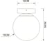 Настенно-потолочный светильник ARTE LAMP alcor A2224PL-1BK 3