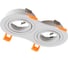 Встраиваемый светильник Crystal lux clt 001с2 wh CLT 001C2 WH 3