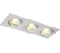 Встраиваемый светильник Crystal lux CLT 002C3 WH 3