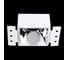 Встраиваемый светильник Crystal lux CLT 051C1 WH-CH 2