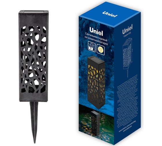 Садовый светильник на солнечной батарее Uniel usl-s-818/pt180 magic-1 UL-00010437