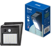 Садовый светильник на солнечной батарее Uniel, с датчиком движения usl-f-162/pt120 sensor UL-00010435