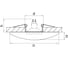 Встраиваемый светильник Lightstar ceramo 042122 2