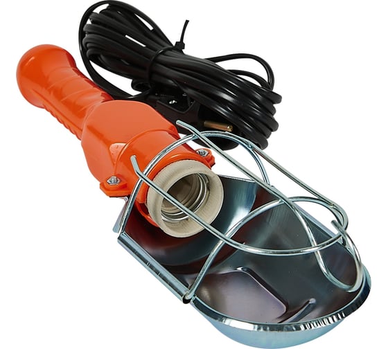 Переносной светильник под лампу Uniel uol-c25c 60w/e27/15m ip20 orange UL-00010838 1