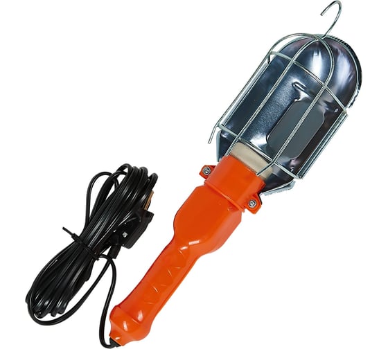 Переносной светильник под лампу Uniel uol-c25c 60w/e27/15m ip20 orange UL-00010838
