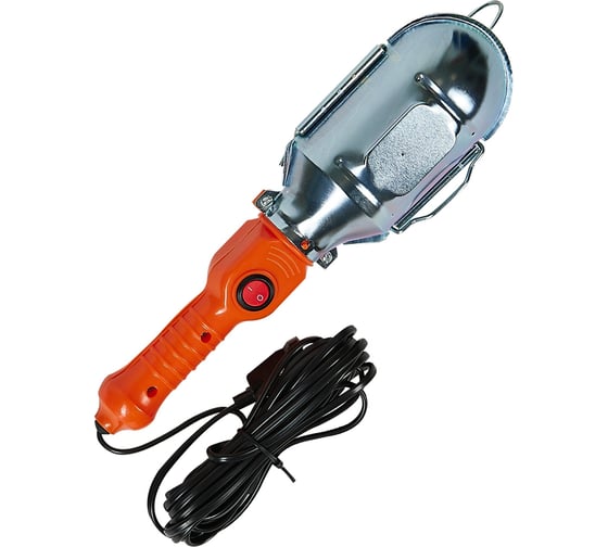 Переносной светильник под лампу Uniel uol-c25c 60w/e27/15m ip20 orange UL-00010838