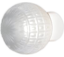 Светильник ЭЛЕТЕХ гранат 150 нбб 64-60-080 матовый корпус прямой белый 1005100180