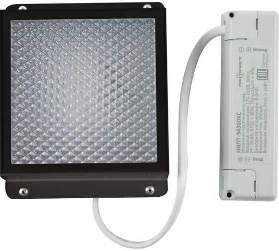 Светодиодный встраиваемый потолочный светильник Uniel ulp-1010 7w/4000к ip40 grilyato black UL-00010709