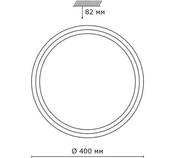 Настенно-потолочный светильник СОНЕКС LED 48W FLIM 2046_D