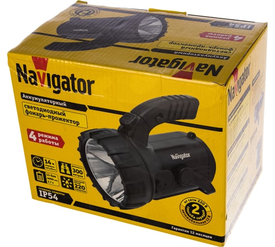 Фонарь Navigator 94 975 NPT-SP12-ACCU 94975