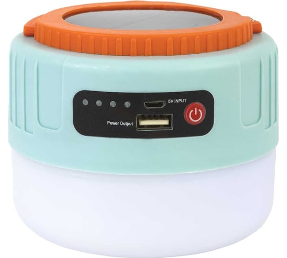 Светодиодный кемпинговый аккумуляторный USB фонарь GLANZEN CFL-0200-T05 КА-00008958