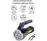 Фонарь Ultraflash LED53404 (аккумулятор 4В, черный, 7LED+COB, 3 Вт, 4 режима, USB, бокс са) 15033 3