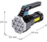 Фонарь Ultraflash LED53404 (аккумулятор 4В, черный, 7LED+COB, 3 Вт, 4 режима, USB, бокс са) 15033 4