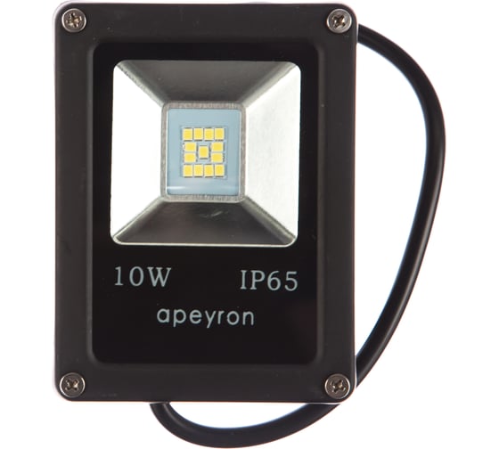 Светодиодный прожектор Apeyron SMD, 220 В, 10 Вт, IP65, слим, ХБ 05-18