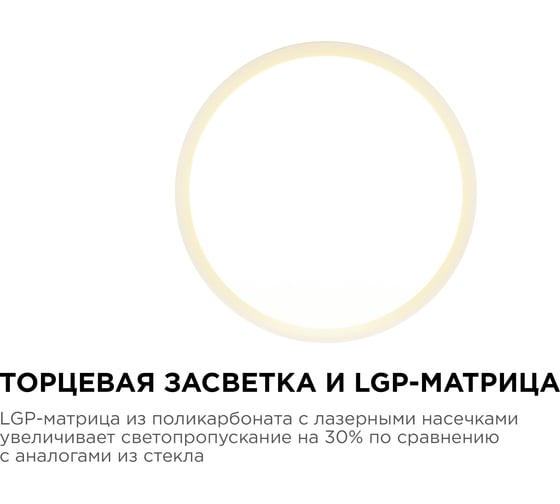 Светодиодная панель Apeyron накладная круглая, 220В, 15Вт, алюминиевый корпус, изолированный драйвер,ТБ 06-37
