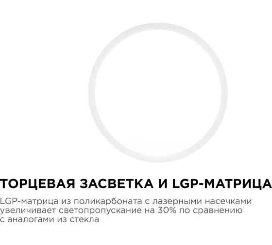 Светодиодная панель Apeyron накладная круглая 220В,15Вт, алюминиевый корпус, изолированный драйвер ДН 06-38