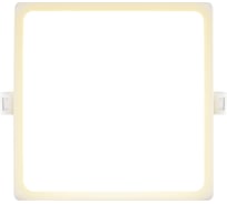 Светодиодная панель Apeyron встраиваемая квадратная 220В, 15Вт, алюминиевый корпус, изолированный драйвер ТБ 06-29