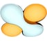 Управляемый светильник Ambrella Light ORBITAL GRANULE FG1055/1 WH 52W 1