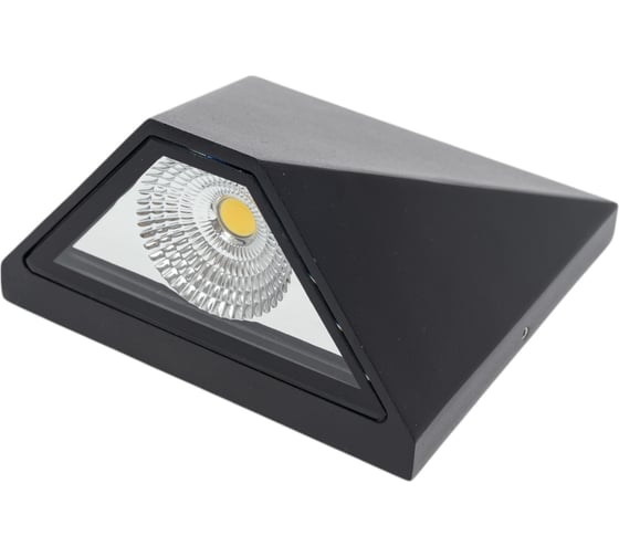 Уличный светодиодный светильник Uniel ulu-s50a-8w/4000k ip65 black UL-00009347