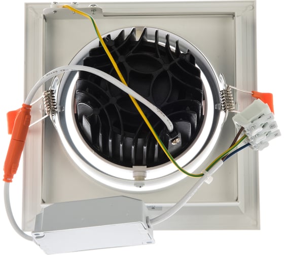 Карданный светодиодный светильник FERON 1x20W 1800 Lm, 4000К, 35 градусов, белый, AL201 29776