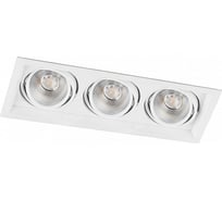 Карданный светодиодный светильник FERON 3x12W 3240 Lm, 4000К, 35 градусов, белый, AL203 29775