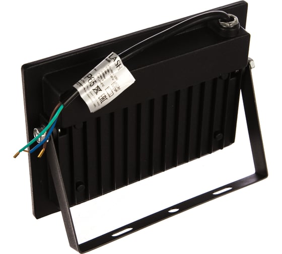 Прожектор Ultraflash LFL-7001 C02 черный LED SMD 230В, 6500К 13328