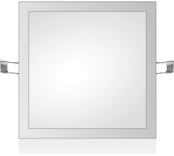 Светодиодная панель Ultraflash LTL-5035-02CL квадрат, 6Вт, 220В 13321 1