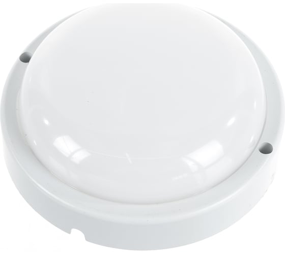 Светильник Ultraflash LBF-0301AS C01 LED влагозащ, 8 Вт, IP54, Акустика, круг 13351