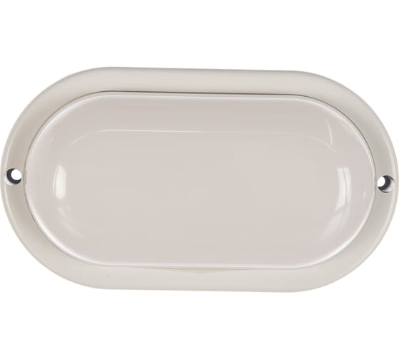 Светильник Ultraflash LBF-0401AS C01 LED влагозащ, 8 Вт, IP54, Акустика, овал 13352