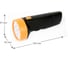 Фонарь Ultraflash LED3829 (аккум 220В, черн /желт, 9 LED, SLA, пластик, коробка) 11240 4