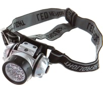 Налобный фонарь Ultraflash LED 5352 (металлик, 14LED, 4 реж, 3XR03, пласт, коробка) 10261