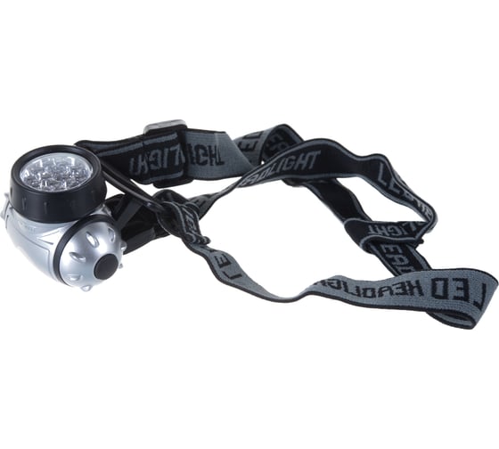 Налобный фонарь Ultraflash LED 5352 (металлик, 14LED, 4 реж, 3XR03, пласт, коробка) 10261