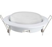 Металлический встраиваемый светильник Camelion FM1-GX53-W белый 9900