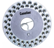 Светильник Camelion LED 6248 серебро, 48LED, 3XLR6 в комплекте, пласт, блистер 10383